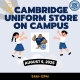 New Uniforms for Sale ON CAMPUS – August 6